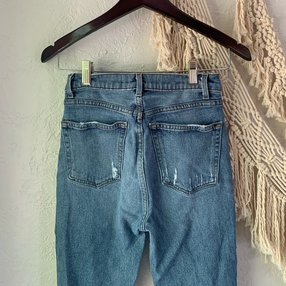 Reformation Hepburn High Rise Skinny Jean in Rainier Wash - Picture 6 of 15